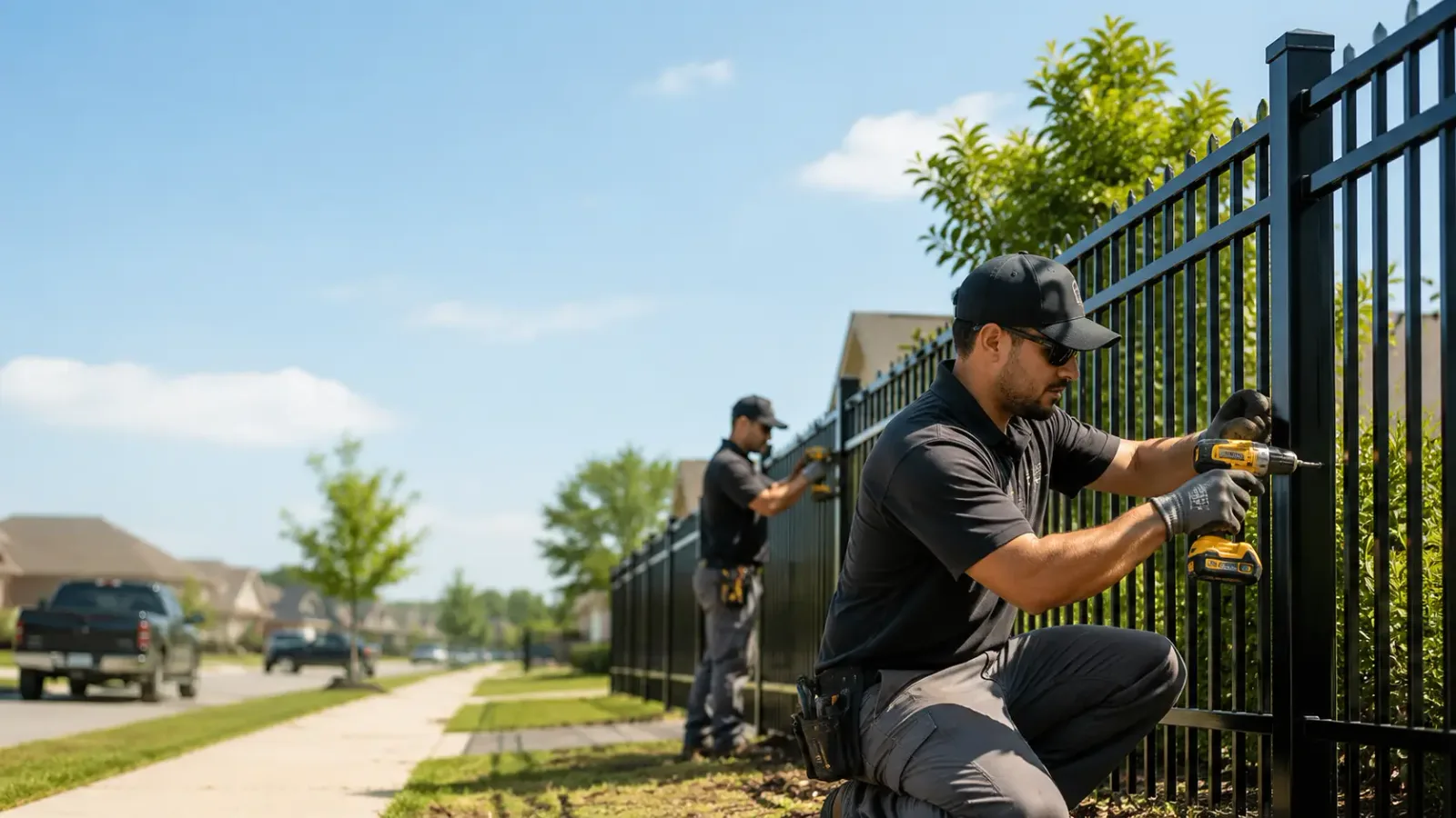 Metal Fence Installation in Picayune, MS